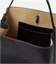 Кожаная большая сумка с поясом Toteme, черный 5979435
