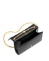 Маленькая сумка Kate из кожи с тиснением Grain De Poudre Saint Laurent, цвет Black 6785326
