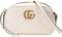 Сумка Gucci GG Marmont Small Shoulder Bag Белая 666548