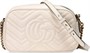 Сумка Gucci GG Marmont Small Shoulder Bag Белая 666548