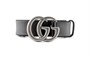 Женский ремень Gucci с буквами, черный 10435654