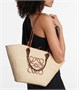 Сумка-корзина Paula's Ibiza Anagram Loewe, бежевый 2090168