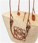 Сумка-корзина Paula's Ibiza Anagram Loewe, бежевый 2090168