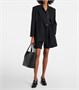 Средняя кожаная сумка-тоут Tod's, черный 25622259