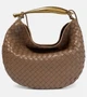 Кожаная сумка-тоут sardine среднего размера Bottega Veneta, коричневый 5979589