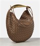 Кожаная сумка-тоут sardine среднего размера Bottega Veneta, коричневый 5979589