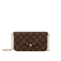 Фелиси Пошетт Louis Vuitton, розовый 22190828
