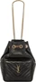 Сумка Saint Laurent Joe Chevron Bucket Bag Black, черный 1123744