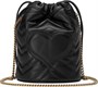 Мини-сумка Gucci GG Marmont Bucket Черная 666800