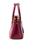 Prada мини-сумка Galleria из сафьяновой кожи, розовый 24580946