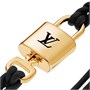 Браслет с замком LV Louis Vuitton, черный 22192362