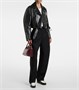 Мини-сумка-тоут Antigona из кожи Givenchy, бордовый 25625323