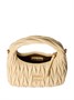 Сумка-тоут Wander Miu Miu, нейтральный 23800825