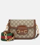 Сумка Gucci Horsebit 1955 Mini бежевая 2082842