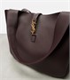 Сумка-тоут из кожи Le 5 À 7 Bea Saint Laurent, Raisin 25633456