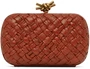 Красный клатч Minaudiere с узлом Bottega Veneta 985127