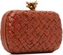 Красный клатч Minaudiere с узлом Bottega Veneta 985127