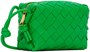 Зеленая мини-сумка с ремешком для фотоаппарата Bottega Veneta 981192