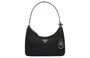Re-Edition 2005 Re-Nylon и Saffiano мини-сумка через плечо черная PRADA 26464598