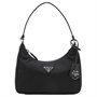 Re-Edition 2005 Re-Nylon и Saffiano мини-сумка через плечо черная PRADA 26464598