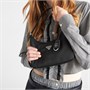 Re-Edition 2005 Re-Nylon и Saffiano мини-сумка через плечо черная PRADA 26464598