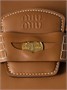 Сумка на плечо Penny Miu Miu, коричневый 23800910
