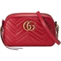 Сумка Gucci GG Marmont Matelasse Small красная 620135