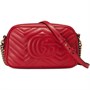 Сумка Gucci GG Marmont Matelasse Small красная 620135