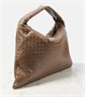 Hop Large Intrecciato кожаная сумка через плечо Bottega Veneta, Pinecone M- B  Pinoc 25641530