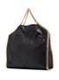 Средняя складная сумка-тоут 'Falabella' STELLA MCCARTNEY, черный 25838788