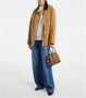 Индийская кожаная сумка-тоут малая 10 The Row, Dark Olive Ans 25639782