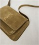 Сумка через плечо Niki Cassandre из замши Saint Laurent, Barley Green 25628493