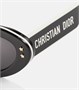 Солнцезащитные очки DiorPacific B1U в оправе «кошачий глаз» Dior Eyewear, черный 2075879