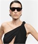 Солнцезащитные очки «кошачий глаз» Celine, черный 2073062