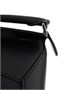 Мини-сумка Puzzle Edge из телячьей кожи с верхней ручкой LOEWE, черный 25905763