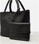 Рюкзак Ruth Medium из плетеной кожи The Row, Black Ang 25633013
