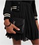 Кожаный клатч Cassandre Saint Laurent, черный 2106429