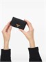 Prada картхолдер из сафьяновой кожи, черный 24581468