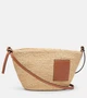 Сумка Paula’s Ibiza с разрезом на плече Loewe, Natural/Tan 25639465