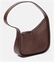 Полумесяц кожаная сумка через плечо The Row, Brown Melange Ans 25630320
