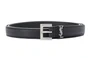 Ремень женский Saint Laurent 2024 Cruise Belt, черный 13984632