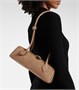Le Teckel Маленькая сумка через плечо с эффектом крокодила Alaïa, Grege 25641525