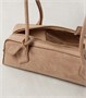 Le Teckel Маленькая сумка через плечо с эффектом крокодила Alaïa, Grege 25641525