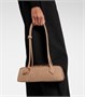 Le Teckel Маленькая сумка через плечо с эффектом крокодила Alaïa, Grege 25641525