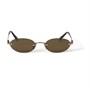 MIU MIU Солнцезащитные очки овальной формы Eyewear Oval Frame, Gold 27984050