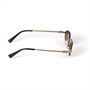 MIU MIU Солнцезащитные очки овальной формы Eyewear Oval Frame, Gold 27984050