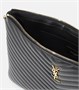 Клатч Cassandre из матовой кожи Saint Laurent, черный 2108582
