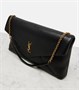 Кожаная плечевая сумка Cassandre XXL Saint Laurent, нуар 25638949