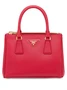 Сумка 'Galleria' из кожи Saffiano Prada, красный 25727304
