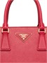Сумка 'Galleria' из кожи Saffiano Prada, красный 25727304